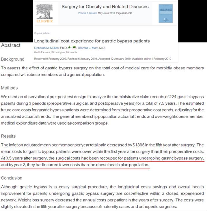 The most recent guidelines relating to bariatric surgery were published in August 25, 2015, in Circulation, and the September 2015 issue of Diabetes Care.