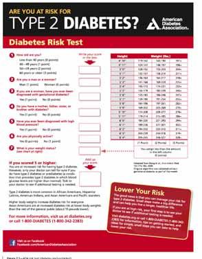 2018 ADA Clinical Practice Recommendations Pre Diabetes (increased risk for diabetes): FPG 100 125 mg/dl (5.6 6.9 mmol/l); fasting >8h 2 h post oral 75 g glucose 140 199 mg/dl (7.8 11.0 mmol/l) A1C 5.