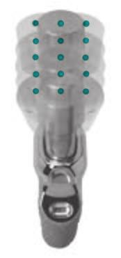 8 Zimmer M/L Taper Hip Prosthesis with Kinectiv Technology Kinectiv Modular Neck Implants The Kinectiv modular neck implants are offered in straight and anteverted/