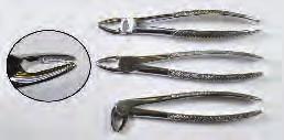The jaws are designed to remove tartar from both flat surfaces and between teeth. TARTAR FORCEPS 012052 Tartar Forceps Cupix Point Style 180mm 59.50 012053 Tartar Forceps Cat Size 150mm 59.