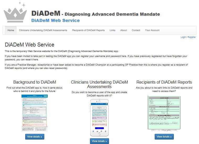 How to Access DiADeM