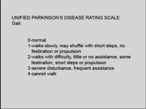 Parkinsonisim Tremor at rest Bradykniesia Rigidity Flexed