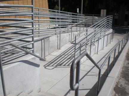 Strategies Ramps: Wheelchair ramps are required to: Have