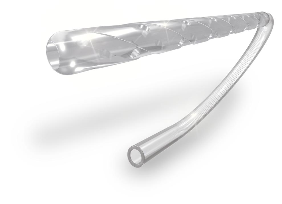 VENOUS DIRECT MICS & FEMORAL CANNULAE Optiflow Venous Cannula The Optiflow Venous cannula features a special swirled tip design with multiple side holes that facilitate active and physiological