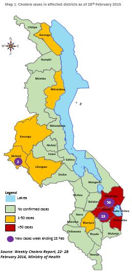 Situation Overview & Humanitarian Needs The first round of the 2015/16 agriculture production estimates by the Ministry of Agriculture, Irrigation and Water Development (MoAIWD) have projected the