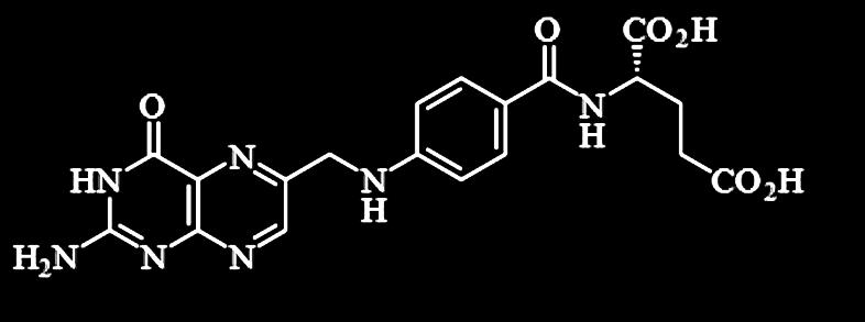 The Folic acid is Composed of three parts : Pteridine ring p-aminobenzoic acid (PABA) Glutamic Acid The linkage