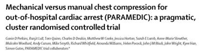 ECMO CPR Requires large team and planning Careful patient selection 76% complication rate May require transfer to OR Things continue to get more complex Lancet 215;385:947-55 Can mechanical CPR