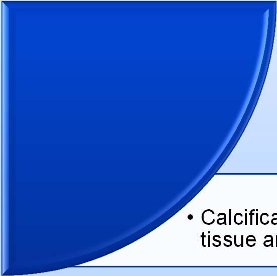 Disorder Calciphylaxis Low rate of