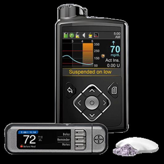 Medtronic Diabetes Minimed 630G System 300 unit reservoir Basal range: 0.