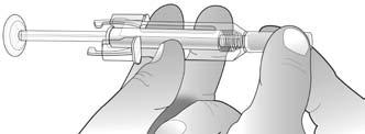 If it contains particles or is cloudy or discoloured, you must not use it. c. You may notice a small bubble in the pre-filled syringe.