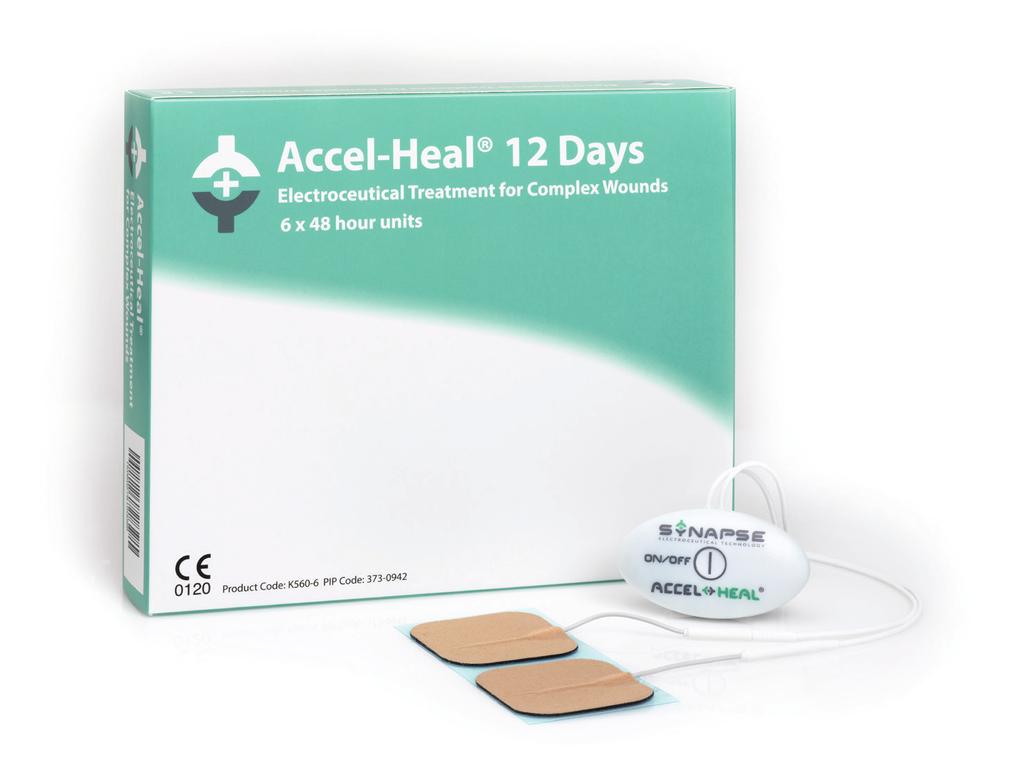 How to use Accel-Heal Accel-Heal is simple and easy to use without the need to change your patients treatment plan.