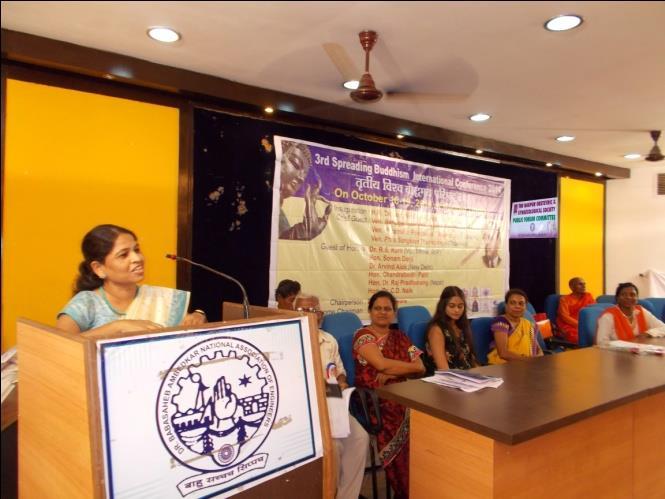 Dr Alka Kumar was chairperson of session & guest speaker. She spoke on An Approach Towards Status Of Women In Vedic Era And Post Vedic Era other speakers also spoke on women issue.