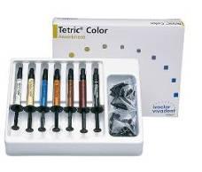 IPS Empress Characterization Tetric Color Tetric Color are light-curing composite stains for individualized characterizations.