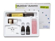 Multilink Automix The universal, self-curing (chemical-curing) resin based luting cement Multilink offers a broad range of indications and produces very high adhesive strength on all