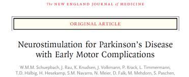 Early timing: A Revolution Early motor fluctuations in younger patients See writing on the wall Operate before lose too much quality of life The EARLY-STIM Cohort 1) Young: 60 years old 2)