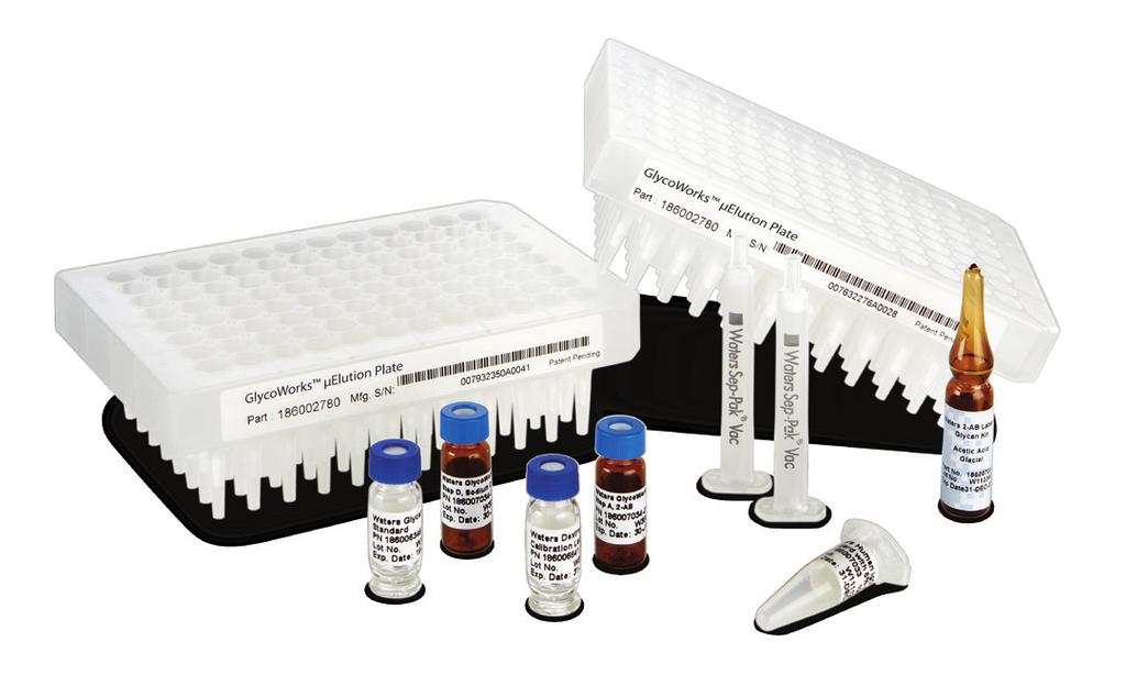 GlycoWorks Single Use Sample Preparation Kit CONTENTS I. INTRODUCTION General Guideline of Sample Preparation from Glycoprotein to enrich FLR Labeled Glycans Using Reductive Amination Reaction. II.