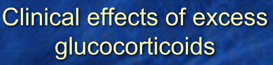 Clinical effects of