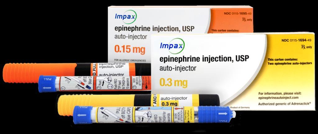 Assessment & Treatment Epinephrine o