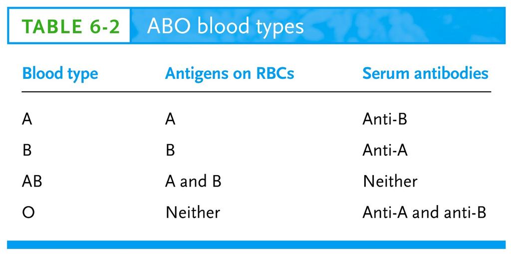 ABO blood types - The antibodies are induced by exposure to cross-reacting microbial antigens present on common intestine bacteria.