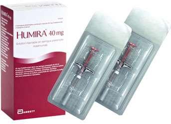 Humira Administering Prefilled Syringe Clear/colorless liquid No particles Front of thighs/lower abdomen Clean area Gently squeeze skin and hold firmly Insert at 45