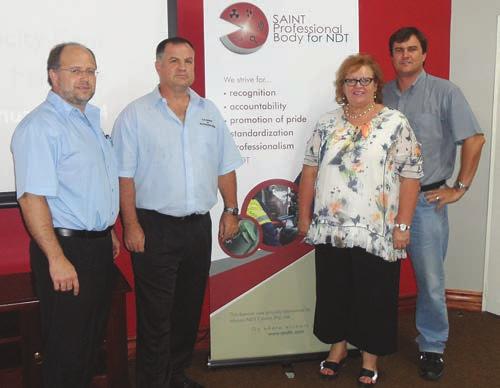for Non- Destructive Testing (SAINT) has had to reassess its role with regards to its members and NDT in general for the South African industry.