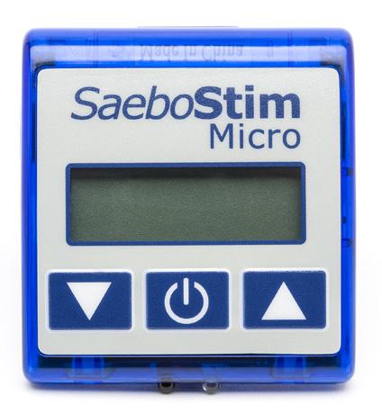 Powering the Device Off The SaeboStim Micro will automatically power off when treatment is completed. The unit can also be powered off manually at any time.