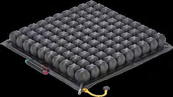 29 ROHO QUADTRO SELECT LOW PROFILE Cushion Designed for those with a high activity level, the QUADTRO SELECT LOW PROFILE features four distinct compartments, each controlled by our exclusive ISOFLO