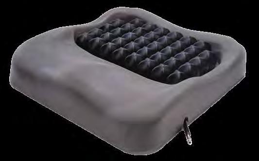 38 Note: cover is required for use. ROHO nexus SPIRIT Cushion The nexus SPIRIT Cushion combines ROHO DRY FLOATATION Technology with the stability of a soft, contoured foam base.