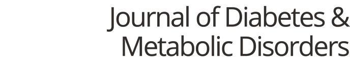 Kheradmand et al. Journal of Diabetes & Metabolic Disorders (2017) 16:22 DOI 10.