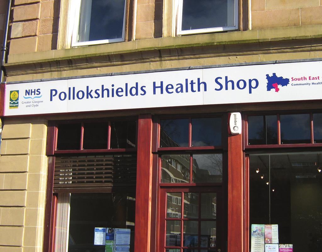 Health Improvement Plan for South East Glasgow East Pollokshields The population of East Pollokshields is very diverse in terms of ethnicity, faiths and cultures, but there is also the significant