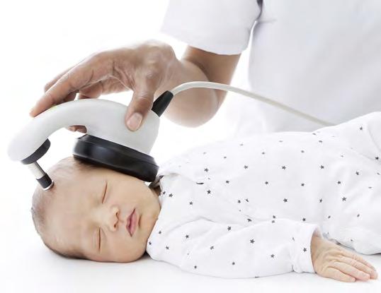 AABR Screening MB 11 BERAphone The only AABR Baby Screener without disposables for state-of-the-art newborn hearing screening: Fastest ABR algorithm on the market, verified by independent scientist