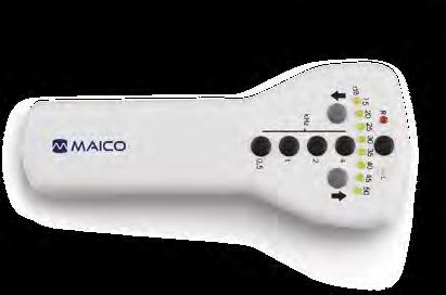 Screening Audiometers MA 1 Super-lightweight handheld hearing screener small enough to fit in the palm
