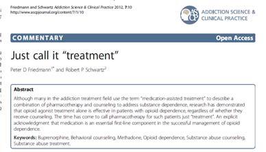 decreased tolerance Bailey GL J Subst Abuse Treatment 2013 Maintenance Treatment for Opioid