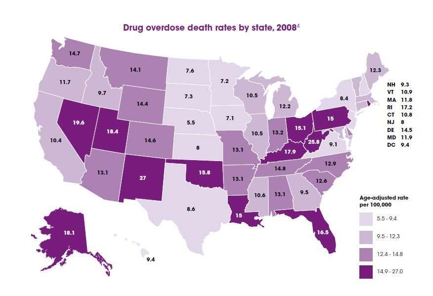 Prescription Painkiller Overdoses, CDC 2011: www.cdc.gov/injury In Utah, there are more deaths from prescription drug overdoses, than from motor vehicle crashes.