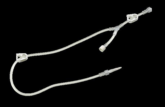 DLP Vein Graft Cannulae These products feature a soft silicone tip with graduated steps to fit any vessel. These tips are attached to Y adapters via tubing with clamps.