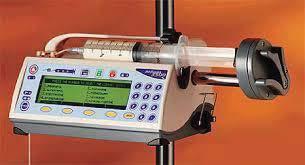 Syringe Pump Syringe battery operated Allows medications to be given in very small amounts of fluid Controlled infusion times Uses standard syringes Intermittent Venous Access Commonly called saline