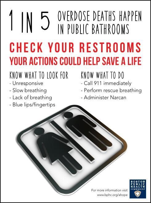 Bathrooms are injection facilities: How to make them safer?