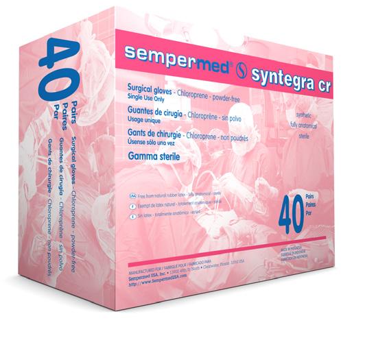 They are powder-free to eliminate aerosolization and skin irritation. A special multi-layer copolymer composition provides optimal protection during surgery. 50 Pairs/Box 6 Boxes/Case Finger: 7.