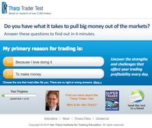 Tharp Trader Test (My Results) 35 A or B Questions Takes 4 Minutes Custom 7 Page Report 1 Of 15 Trader Types You are an.