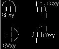 3.1 Local Variable Discontinuities In order to measure the local discontinuities, four detectors are set up as shown: E Hxy = I x+1,y I x 1,y, (2) E Vxy = I x,y+1 I x,y 1, (3) E Dxy = I x+1,y+1 I x