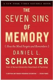 Seven Sins of Memory Memory Retrieval 2 Seven Sins of Memory Dan Schacter (Harvard) Compared seven common memory errors