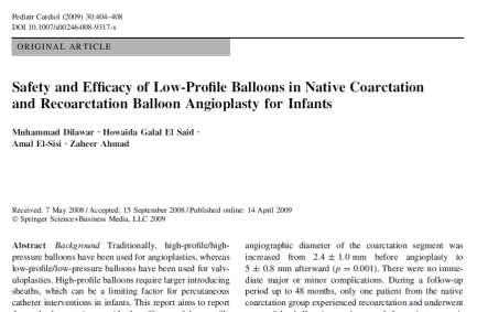 Aspect Balloon Surgery Duration of Hospital Stay Procedure mortality Shorter Longer Better Effectiveness