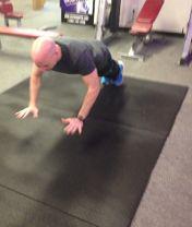 abs braced When you reach the bottom of the pushup, explode up