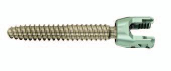 Implants Pedicle Screws Matrix Polyaxial 7.0 mm preassembled, cannulated, Titanium Alloy (TAN) Length (mm) 04.606.725 25 04.606.730 30 04.