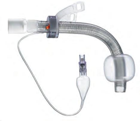 with Adjustable Neck Flange and Low Pressure Cuff REF 461 In sterile package Cannula with 15 mm connector, cuff, X-ray contrast line and scale Obturator and wide neck strap (shown on page 34)