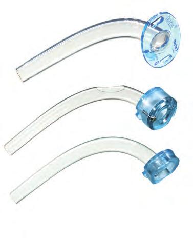 REF 203-O: Product variant of REF 203 with additional oxygen supply port attached to the inner cannula with speaking valve.