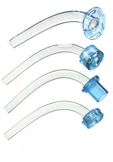 Extra-Long Tube with 15 mm Connector REF 205 Outer cannula, extra-long Inner cannula with 15 mm connector Wide neck strap (shown on page 54) For attaching: TRACOE humid assist I (REF 640-CT), TRACOE