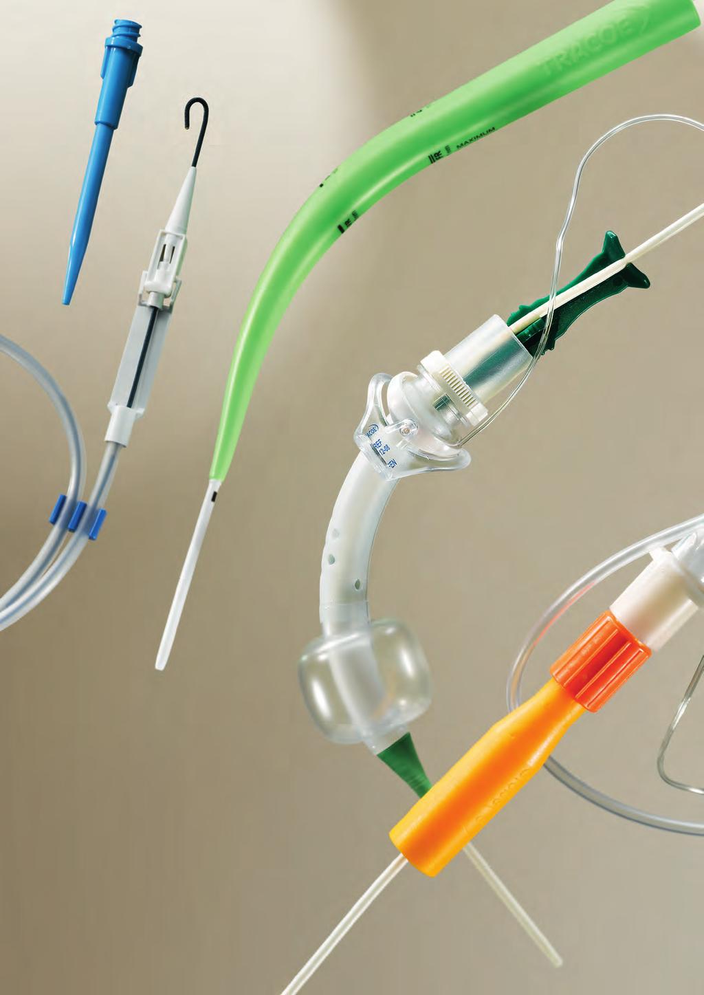 Intensive Care Complete sets for percu taneous dilation tracheostomy.
