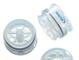 adjustable. For attachment to TRACOE stoma and grid buttons (REF 601-603 and REF 611-613), TRACOE adhesive carriers (REF 660, REF 661) and silicone short tubes (REF 580-583). Fits all sizes.