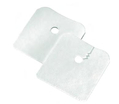 TRACOE care Tracheal Compresses, Nonsterile REF 905 REF 909 REF 908 REF 910-A REF 960 REF 910-B Tracheal Compresses, Aluminium Coated, with Zigzag Slit REF 905 Pack of 10 Tracheal compresses,